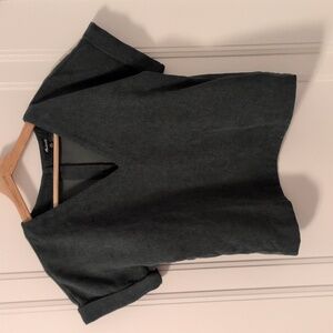 Madewell Corduroy V-Neck Top